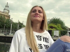 Tetas grandes, Rubia, Corrida, Flexible, Alemán, Tetas naturales, Estudiante, Tetas