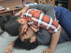 Asiatique, Couple, Hd, Fait maison, Époux mari, Indienne, Mature, Suçant