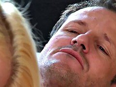 Zwart, Blond, Dubbele penetratie, Groep, Nylonstof