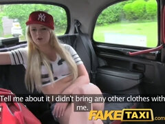 Bonnie Rose gets her tight pussy licked by a fake taxi driver in HD roleplay