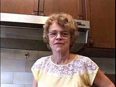 Italian MILF Fucked in Kitchen: Blowjob, Babe  Anal Porn