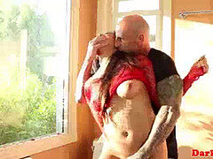 Asiatique, Piercing, Esclave