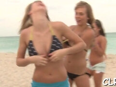 ブロンド, 大学生, 人形, 学生寮, レズビアン, 自然山雀, 赤毛, 三人