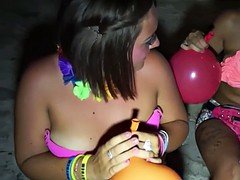 Real teens flash tits