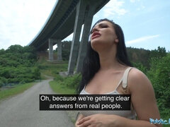 Big ass, Big tits, Cumshot, Doggystyle, Outdoor, Pov, Public, Reality