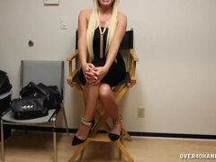 Grosser schwanz, Grosse titten, Blondine, Handjob, Hd, Milf, Mutti, Pov