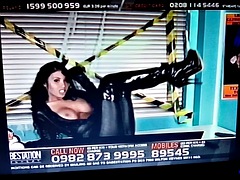 Chica, Tetas grandes, Negro, Británico, Morena, Ébano, Fetiche, Solo