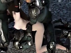 Tridimensionnel, Léchez, Chatte, Rousse roux