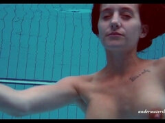 18, 茶髪の, 女, Hd, 自然山雀, 公共, ロシア人, オッパイの