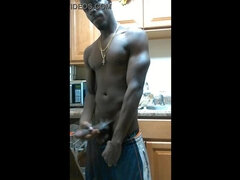 Verga grande, Negro, Papá, Polla, Indio, Cocina, Fiesta, Desnudarse