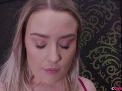 Anal, Blonde, Double pénétration, Masturbation, Collant, Solo, Jarretelles