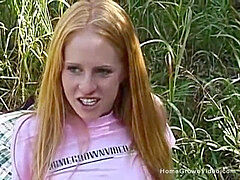 Amateur, Homemade, Outdoor, Redhead