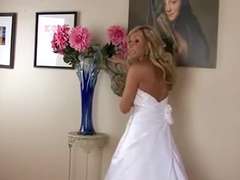 Rubia, Vestido, Boda