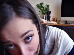 Stepbro helps Gia with her homework