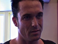 Blonde femdom tramples her slave and gets fucked deep