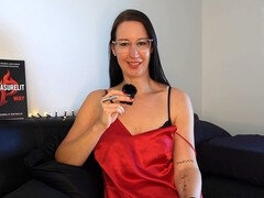 Vies praten, Vingeren, Brillen, Masturbatie, Moeder die ik wil neuken, Orgasme, Kut duiken, Alleen