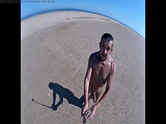 To walk on the beach