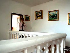 フェラチオ, 爸, ハードコア, Hd, なめる, オマンコ, 剃毛, ティーン