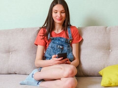 Blond, Schattig, Hondjeshouding, Handbeurt, Likken, Kut duiken, Mager, Tiener