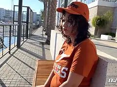 Grote mammen, Pijpbeurt, Bruinharig, Hd, Latijnse vrouw, Gezichtspunt, Anaal likken, Tiener