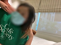 Leie, Asiatisch, Gehörnter ehemann, Weibliche domination, Hardcore, Reif, Sperma, Ehefrau