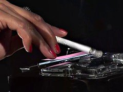 Gros seins, Noire, Brunette brune, Noir ébène, Fétiche, Interracial, Mère que j'aimerais baiser, Fumer