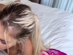 Ema Karter Euro Blonde Babe Fucked Hard and Folded Over by Big Cock