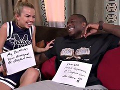 Alina West Gets Interviewed