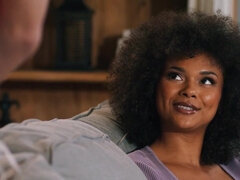 デカ尻, 黒人, カワイイ, 黒人, エクストリーム, 彼女, 異人種間, 現実