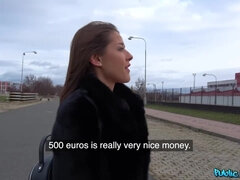 デカチン, 茶髪の, 車, ハードコア, 公共, オマンコ, 締まりの良い, オッパイの