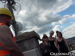 Rubia, Morena, Corridas, Polla, Abuelita, Hd, Al aire libre, Coño