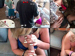 Pijpbeurt, Bruinharig, Groep, Huisgemaakt, Moeder die ik wil neuken, Moeder, Orgie, Feest