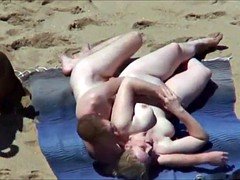 Strand, Naakt, Buiten, Bekijker