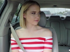 Nana, Blonde, Voiture, Innocente, De plein air, Pov, Réalité, Nénés