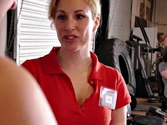 Big tits, Dick, Train