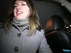 Leie, Blasen, Auto, Pov, Öffentlich, Muschi