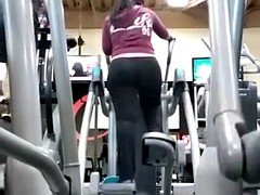 素人, お尻, デブ, 露出狂, ジム, ラティーナ, 淫乱熟女, のぞき