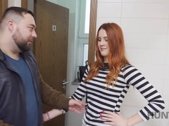 Anal, Sucer une bite, Tchèque, Papa, Argent, Réalité, Rousse roux, Adolescente