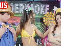 アメリカ人, グループ, オーガズム, オージー