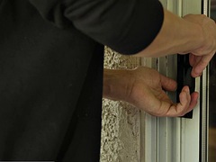 Kenzie Taylor knows how to stop a robber, fuck him!!!