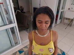 Brazil, Latina, Petite, Pov, Pussy, Skinny, Stockings, Teen