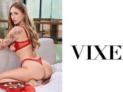 Impressive sex in the cowgirl pose with a curvy fuck doll Angel Youngs