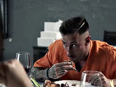 Européenne, Prisonnier, Orgasme