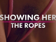 Zwart, Gebondenheid, Zwart, Vingeren, Zoenen, Masturbatie, Geschoren, Strippen