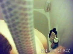 Masturbation, Nippel, Dusche, Titten