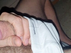 Boy getting himself off and enjoying some hot gay cum