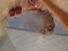 Anal, Salle de bains, Blonde, Pieds, Doigter, Nue  à poil, Orgasme, Jouets