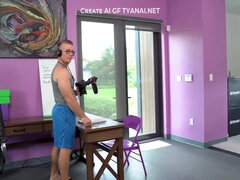In den arsch, Arsch, Grosse titten, Schwarz, Blondine, Blasen, Kehlenfick, Hardcore