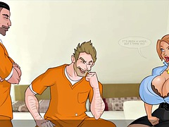 In den arsch, Grosse titten, Blondine, Blasen, Gruppe, Hardcore, Milf, Flotter dreier