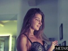 Morena, Clitoris, Penetracion con dedos, Lamidas, Masturbación, Pezones, Tetas, Mojado